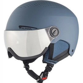 Skihelm Alpina Arber Visor Q Lite Ink Matt