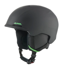 Skihelm Alpina Kids Brix Jr Black/Neon Matt 370 g