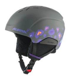 Skihelm Alpina Kids Pizi Midnight/Grey Leo Matt Hi-EPS