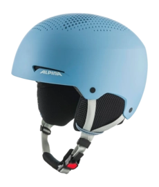 Skihelm Alpina Kids Zupo Smoke/Blue Matt Hardshell