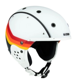 Skihelm Casco SP-3 Nostalgia Multi ML Version with MagnetLink White Multicolour