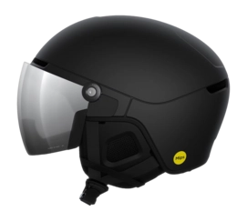 Skihelm POC Obex Visor Uranium Black Matt