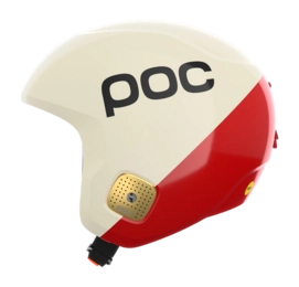 Skihelm POC Unisex Skull Dura Comp MIPS Rouge/Blanc