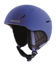 Skihelm Sinner Unisex Crest Matte Navy Blue In-Mould
