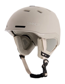 Skihelm Sinner Kinderen Kaiser Matte Light Grey In-Mould