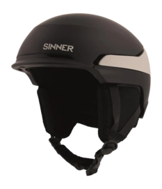Skihelm Sinner Unisex Zermatt Matte Black Matte Light Grey Triple In-Mold