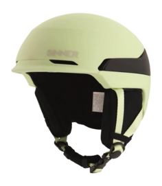 Skihelm Sinner Unisex Zermatt Matte Light Yellow Verstelbare pasvorm