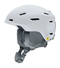Skihelm Smith Kids Descend Jr. Mips Matte White Koroyd