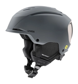 Skihelm Uvex Unisex Resolution MIPS Rhino/Warm Grey Matt