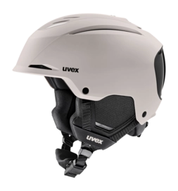 Skihelm Uvex Unisex Resolution Warm Grey/Black Matt