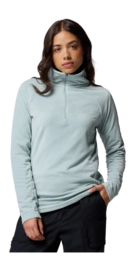 Skipully Columbia Women Glacial IV 1/2 Zip Crushed Blue Active Fit