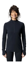 Skipully Houdini Women Desoli Light Half Zip Blue Illusion Slim Fit