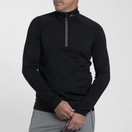 Skipully KJUS Men Dispatch Midlayer HZ Black Regular Fit