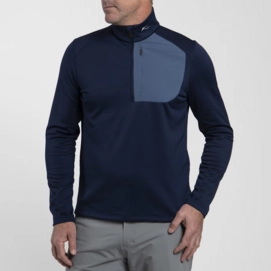 Skipully KJUS Men Hydro Midlayer KJUS Navy/Admiral Blue Regular Fit