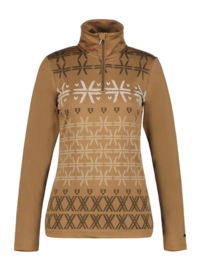 Skipully Luhta Women Ahjola Brown Slim Fit