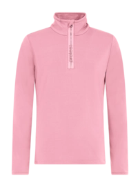 Skipully Protest Girls Refabrizoy Vintage Pink 1/4 Zip Active Top Slim Fit