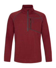 Skipully Protest Men Prtrekody Velvet red 1/4 Zip Active Top Regular Fit