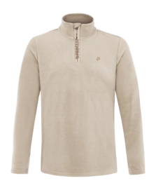 Skipully Protest Men Prtreperfecto BambooBeige 1/4 Zip Active Top Regular fit