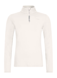Skipully Protest Women Refabriz Seashelloffwhite 1/4 Zip Active Top Slim Fit