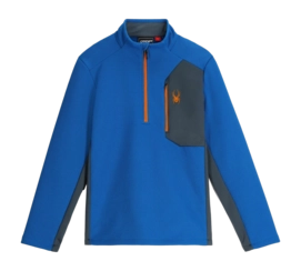 Skipully Spyder Men Bandit 1/2 Zip Cobalt Regular Fit