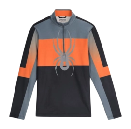 Skipully Spyder Men Podium 1/2 Zip Flash Orange UPF 50+