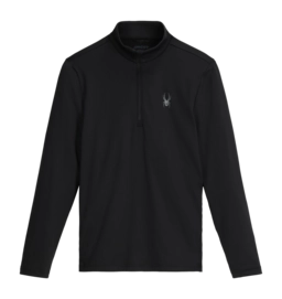 Skipully Spyder Men Prospect 1/2 Zip Black Slim Fit