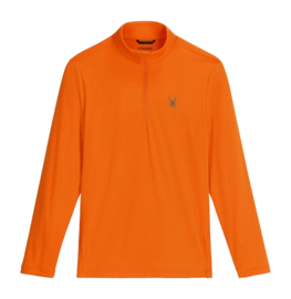 Skipully Spyder Men Prospect 1/2 Zip Flash Orange Slim Fit