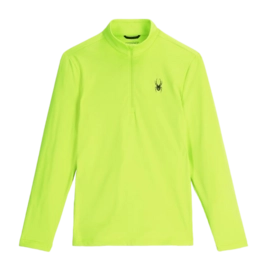 Skipully Spyder Men Prospect 1/2 Zip Lime Getailleerd