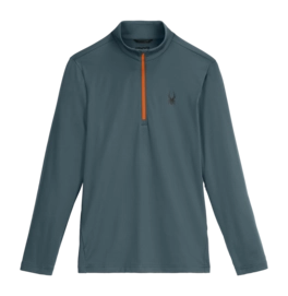 Skipully Spyder Men Prospect 1/2 Zip Slate Blue Slim Fit
