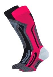 Skisok Falcon Women Blunt Pink Glow (2 Pack) Regular Fit