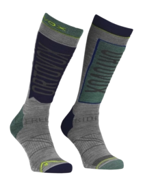 Skisok Ortovox Herren Free Ride Long Socks Arctic Grey
