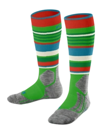 Skisokken Falke Kids SK2 Intermediate Vivid Green