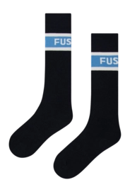 Skisokken Fusalp Unisex Piste Pro Marin/Oxygen/Neige Regular Fit
