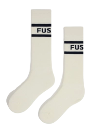 Skisokken Fusalp Unisex Piste Pro Neige/Marin