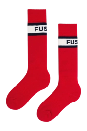 Skisokken Fusalp Unisex Piste Pro Racing/Marin/Neige Regular Fit