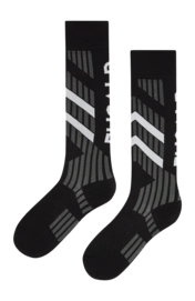 Skisokken Fusalp Unisex Sock Tech Noir/Flocon Regular Fit