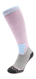 Skisokken Poederbaas Unisex Merino Pro Lila Anatomische pasvorm