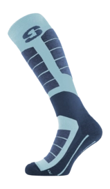 Skisokken Sinner Unisex Merino Blue Ski Socks 1 paar