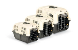 Honden Transportbox Skudo IATA MPS - Beige-60 x 40 x 39 cm