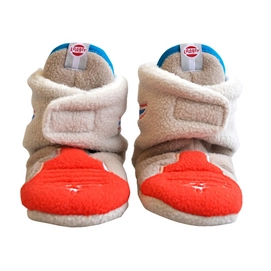 Sloffen Baby Lodger Slipper Native Fleece Tangerine
