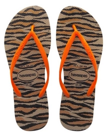 Slipper Dames Havaianas Slim Animals Fluo