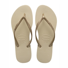 Flip Flops Havaianas Slim Gold/Sand-Schuhgröße 35 - 36