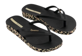Slipper Ipanema Women Anatomic Bossa Soft Black/Yellow