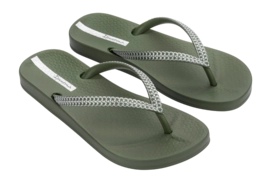 Slipper Ipanema Women Anatomic Mesh Dark Green