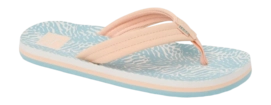 Slipper Reef Kids Ahi Peach/Blue Animal