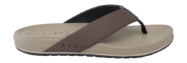Slipper Reef Men Cushion Bonzer Chocolate/Tan