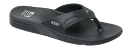 Slipper Reef Men Fanning H20 Black/Silver