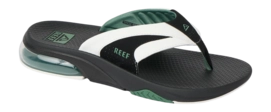 Slipper Reef Men Fanning White/Black/Green
