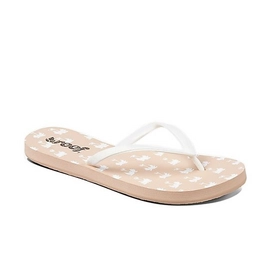 Slipper Reef Stargazer Prints Taupe Palms