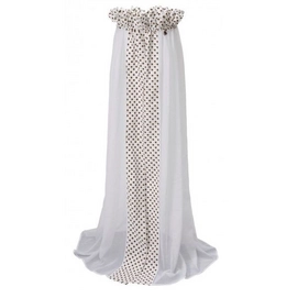 Sluier Dots Bruin Jollein